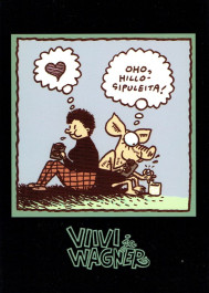 Viivi ja Wagner -postikortti - Oho, hillosipuleita!