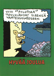 Viivi ja Wagner -postikortti - Joululahjat