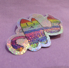 Sateenkaarikeskakisu-tarra