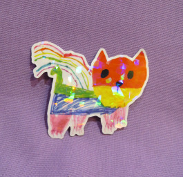 Sateenkaarikisu-tarra