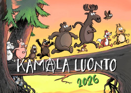 Kamala luonto -seinäkalenteri 2026