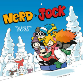 Nerd & Jock Wall Calendar 2026
