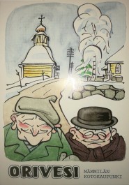 Orivesi - Mämmilän kotokaupunki, kirkolla -postikortti