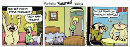 Fingerpori-sarjakuvataulu - Päikkärit