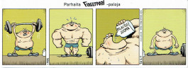 Fingerpori-sarjakuvataulu - Palautusjuoma