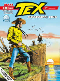 Tex Willer Maxi-Tex 45 - Mississippi Ring (ENNAKKOTILAUS)