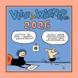 Viivi ja Wagner -seinäkalenteri 2026