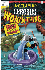 A-V Team-Up feat. Cerebus and the Woman-Thing #1