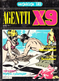 Sarjakirja 121 - Agentti X9 (K)