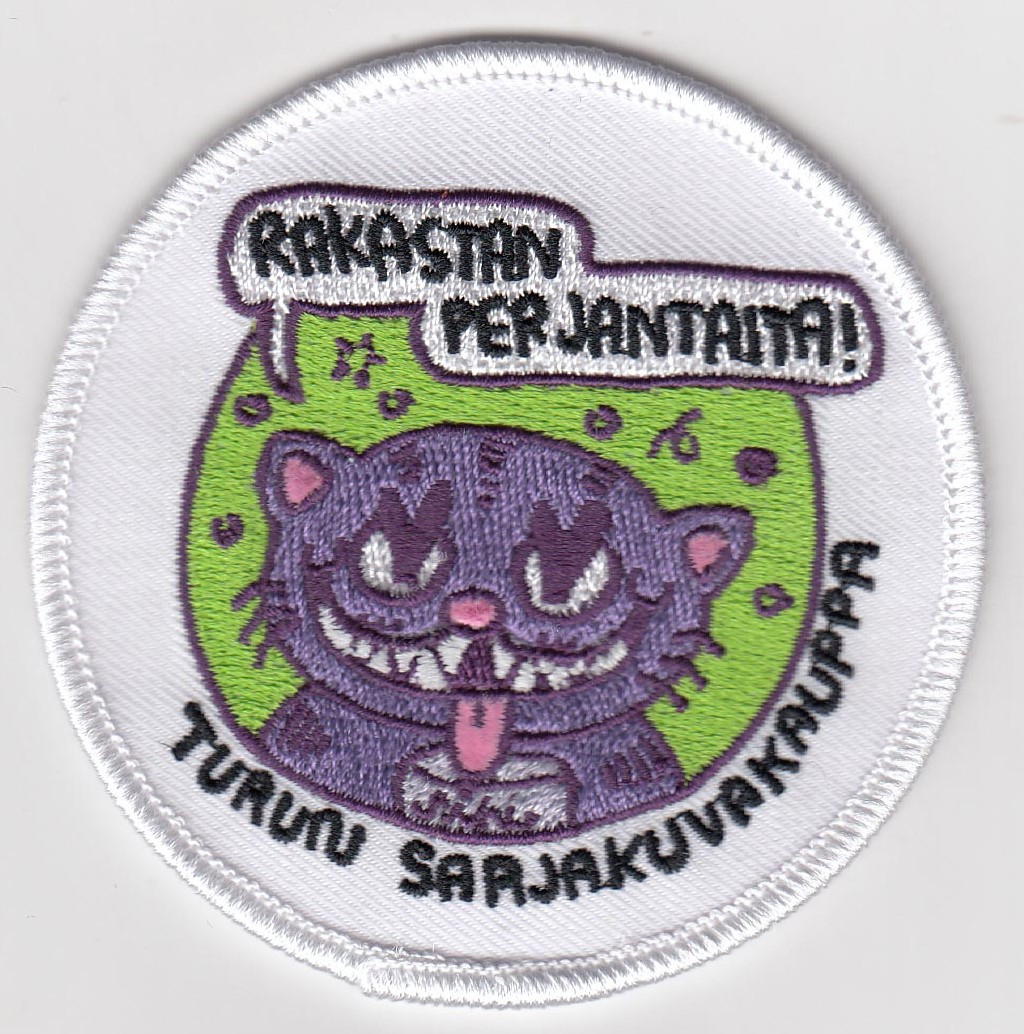 Rakastan perjantaita -kangasmerkki