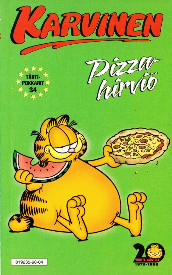 Karvinen-pokkari 34 - Pizzahirviö (K)