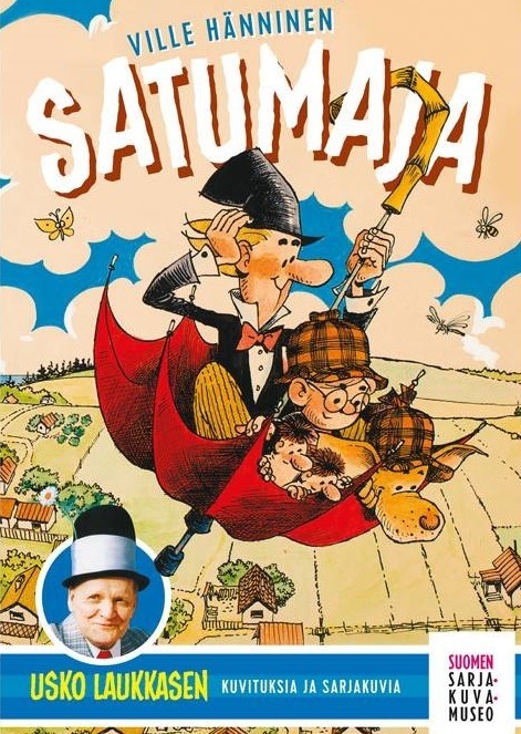 Satumaja - Usko Laukkasen kuvituksia ja sarjakuvia