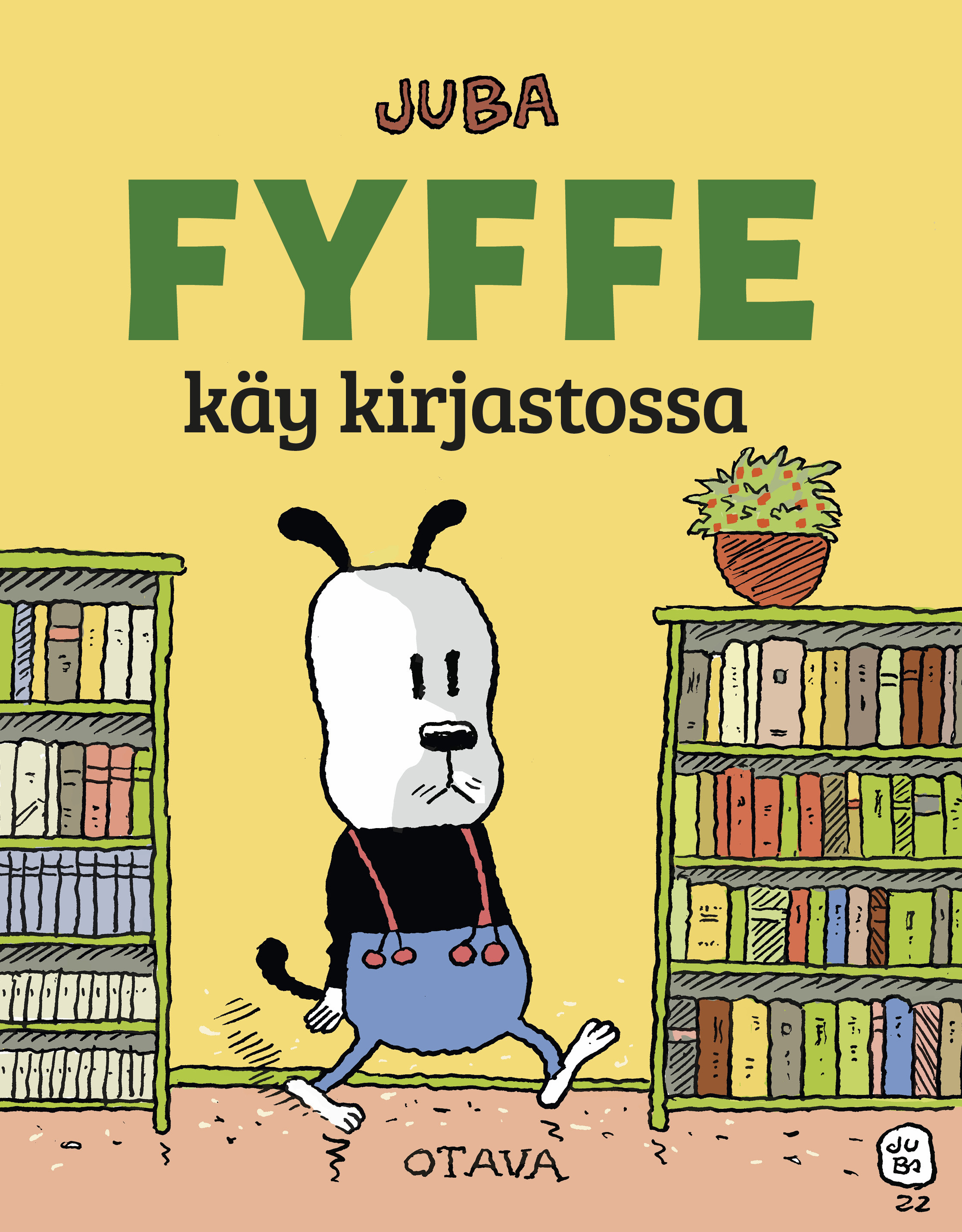 Fyffe käy kirjastossa