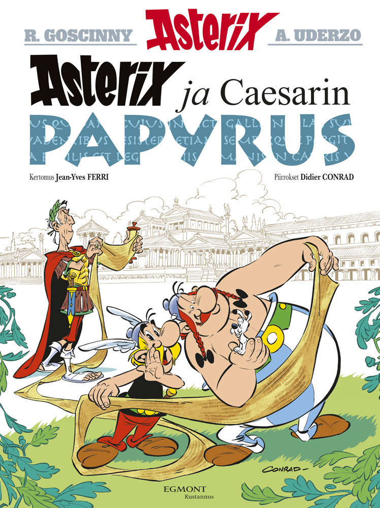 Asterix 36 - Asterix ja Caesarin papyrus (kovak.)