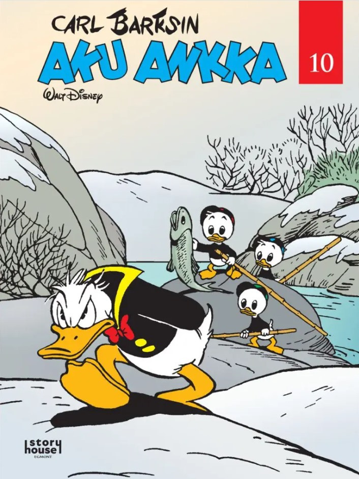 Carl Barksin Aku Ankka 10