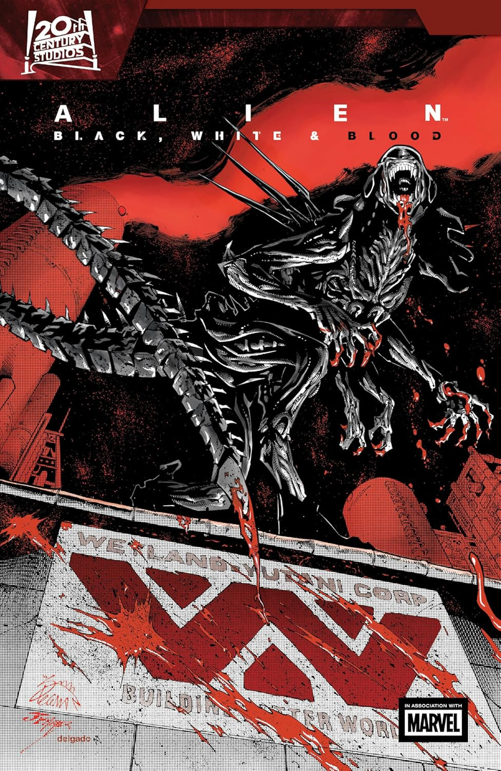 Alien - Black, White & Blood