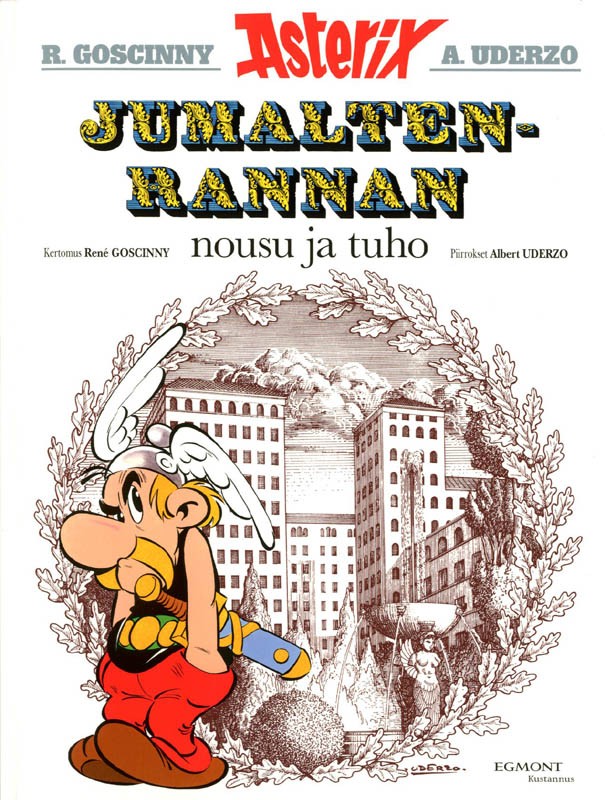 Asterix 17 - Jumaltenrannan nousu ja tuho