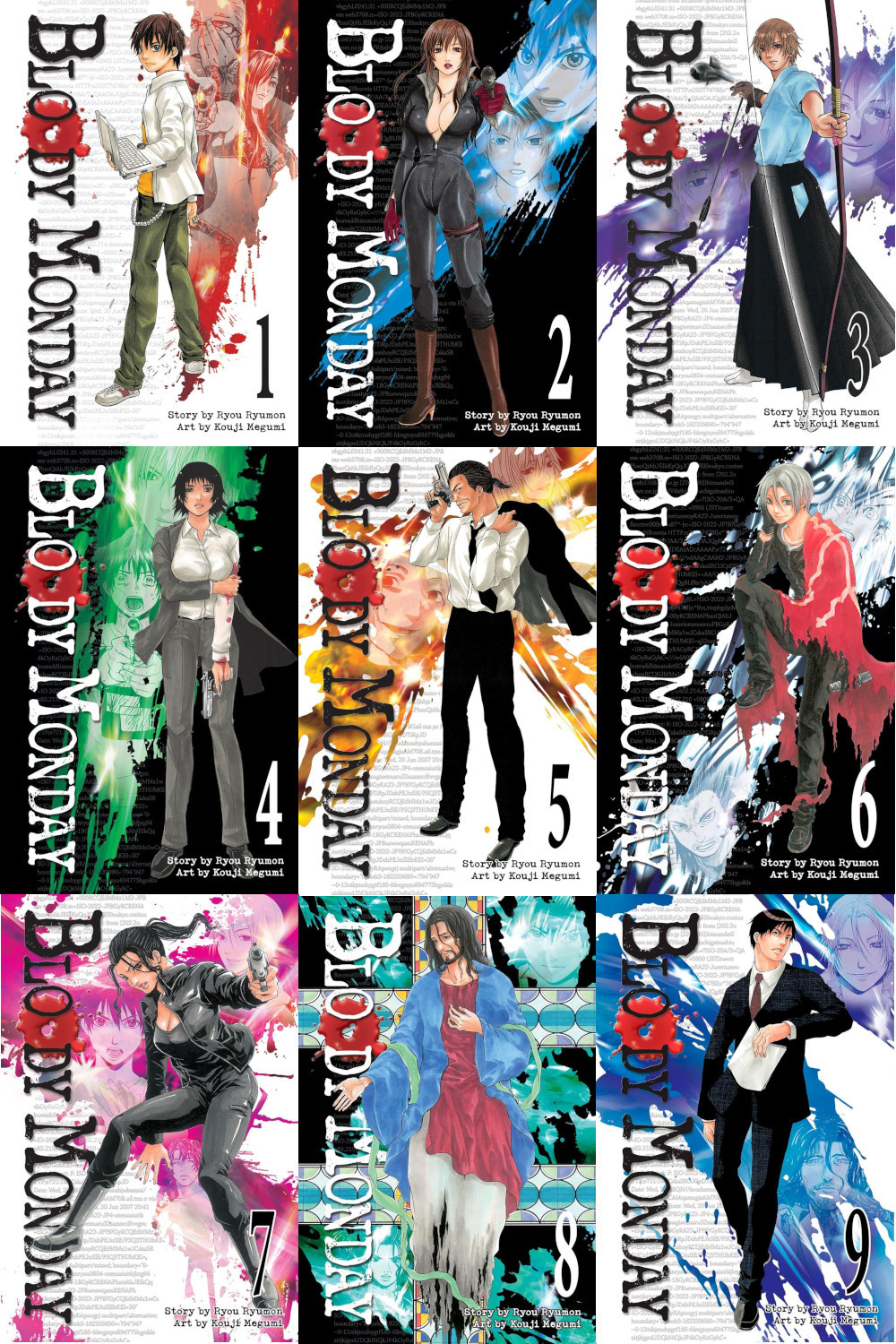 Bloody Monday 1-9 (K)