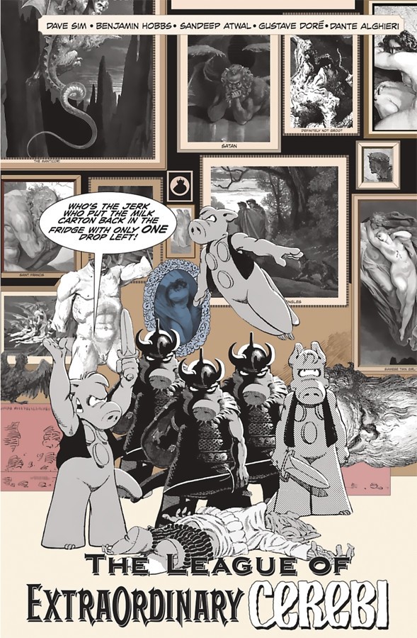 The League of Extraordinary Cerebi #1