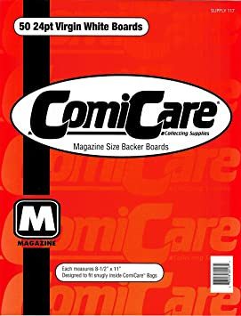 ComiCare Magazine Size Backer Boards (50)