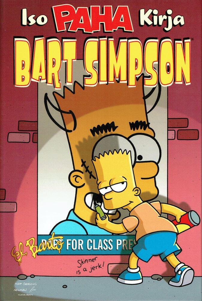 Bart Simpson - Iso Paha Kirja (K)