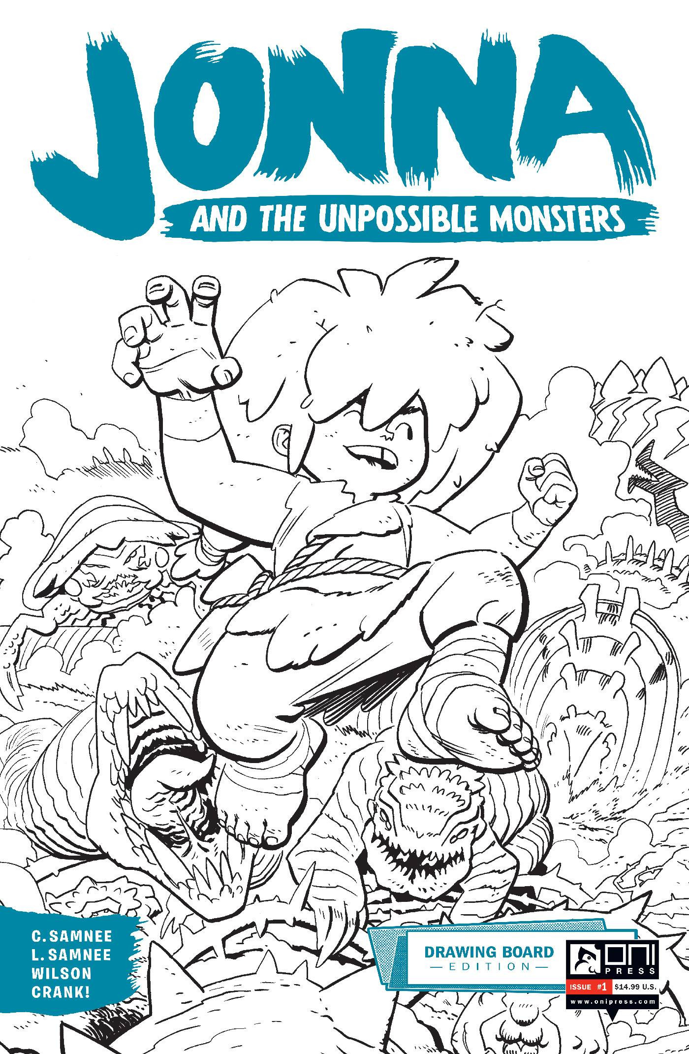 Jonna and the Unpossible Monsters # 1 - Drawing Board Edition