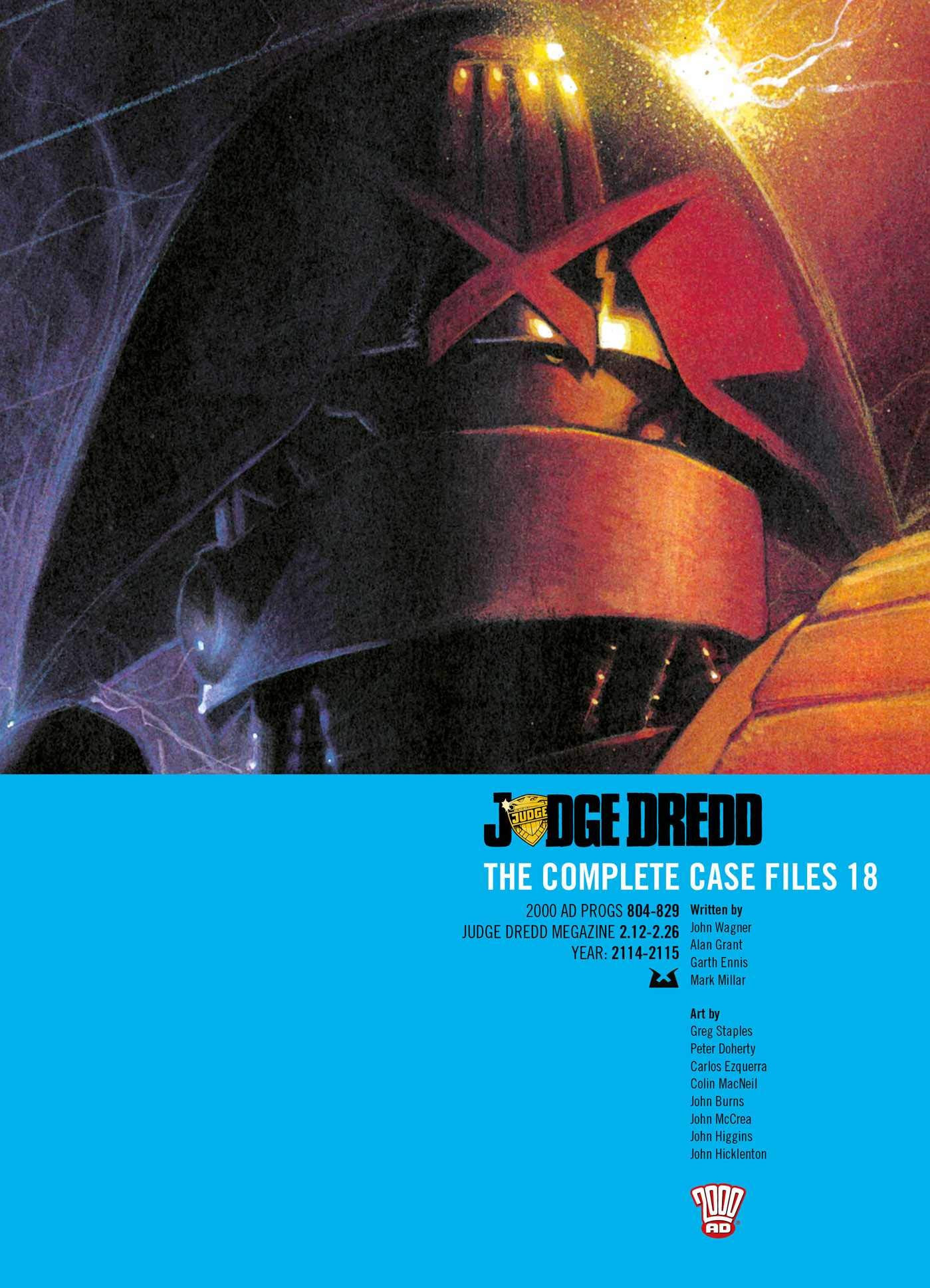 Judge Dredd - The Complete Case Files 18 (K)
