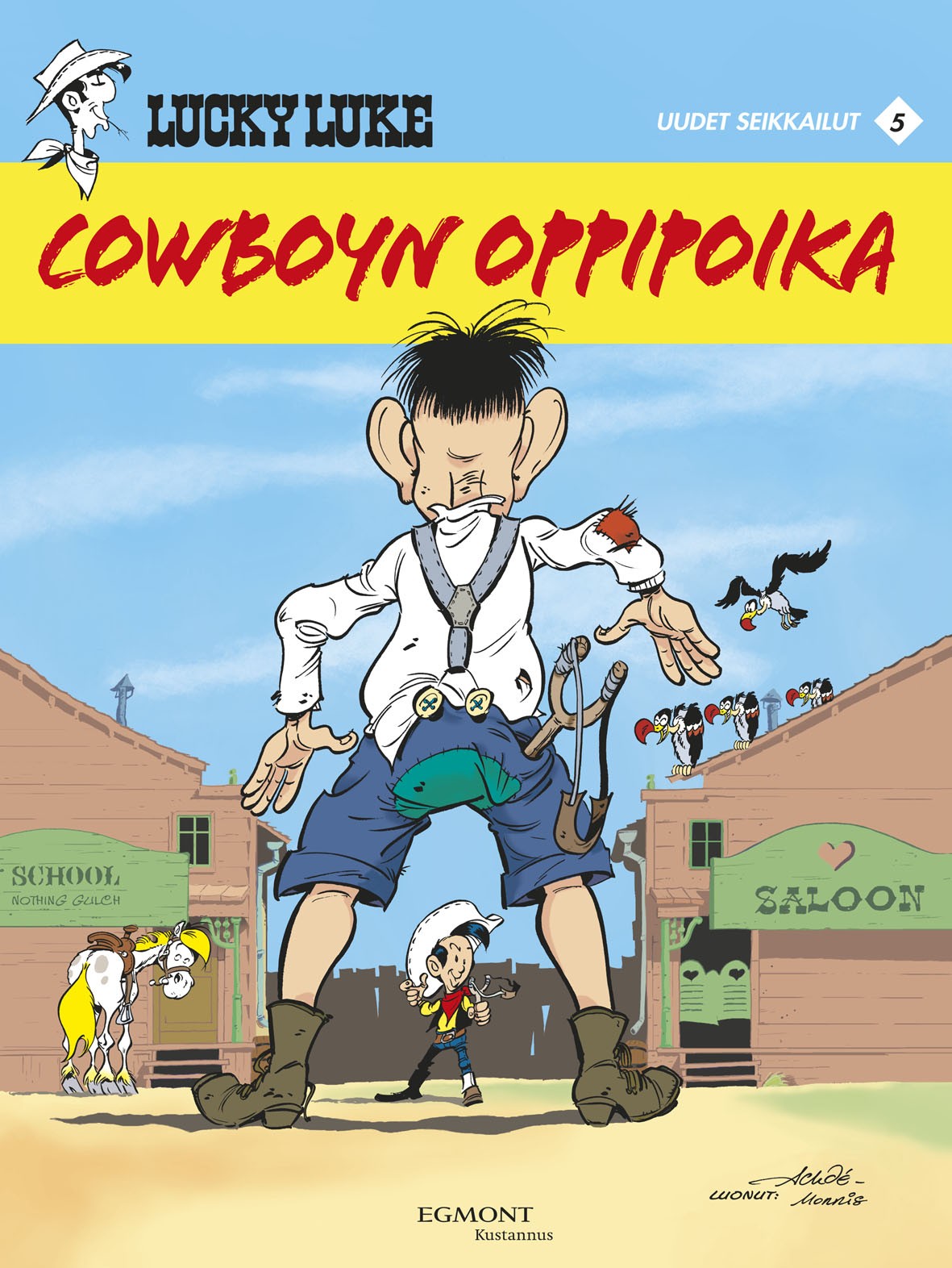 Lucky Luke uudet seikkailut 5 - Cowboyn oppipoika