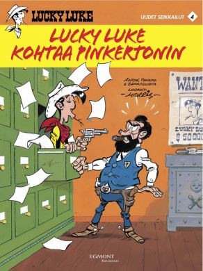 Lucky Luke uudet seikkailut 4 - Lucky Luke kohtaa Pinkertonit