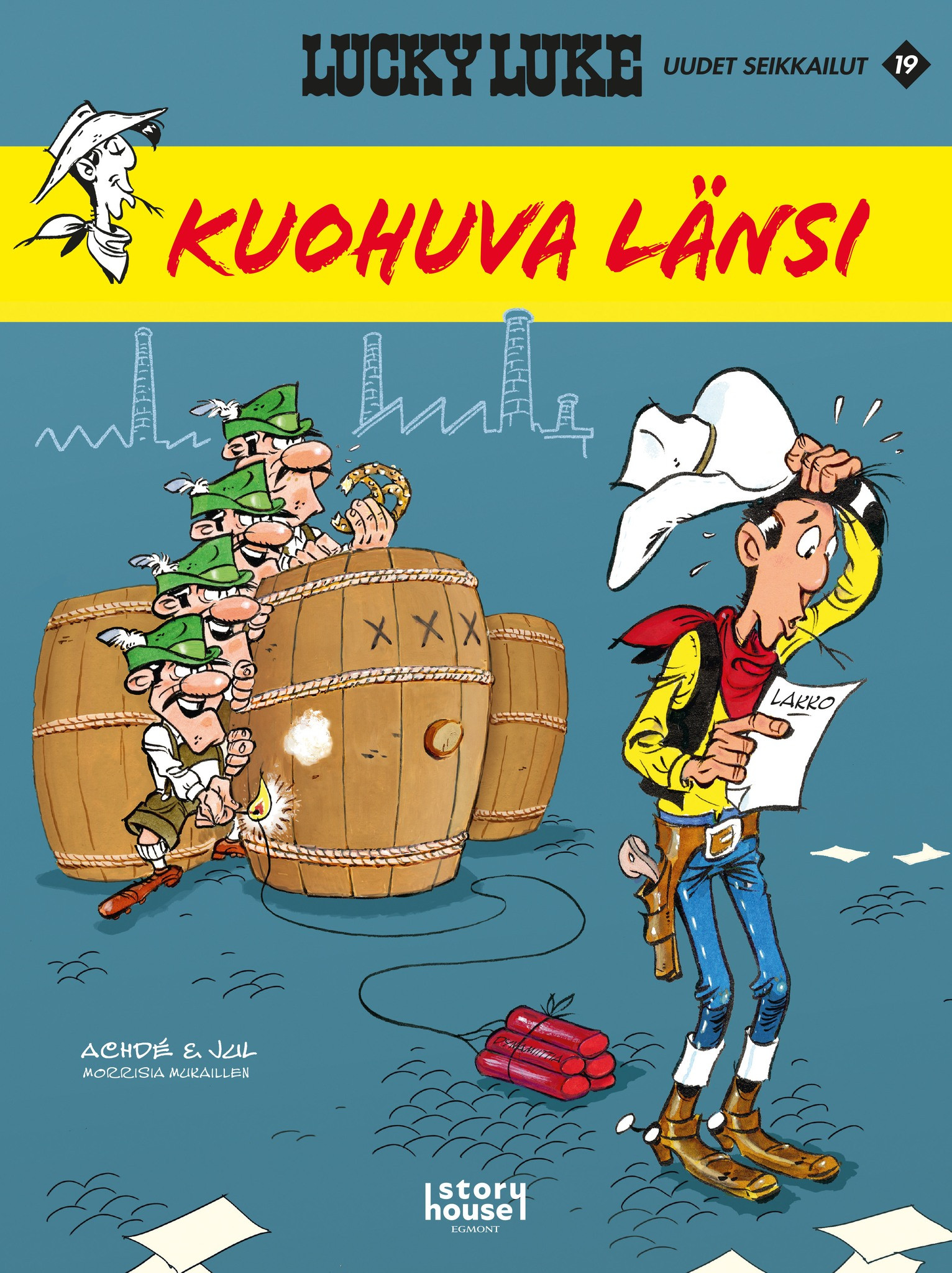 Lucky Luke uudet seikkailut 19 - Kuohuva länsi