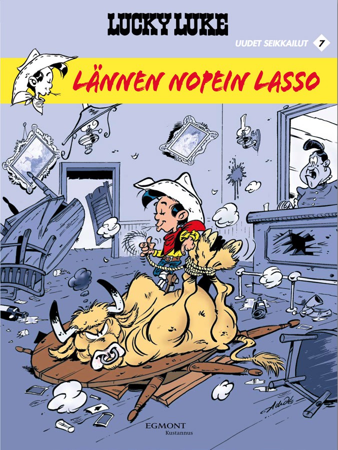 Lucky Luke uudet seikkailut 7 - Lännen nopein lasso