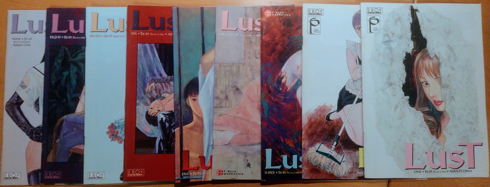 Lust #1-9 (K)