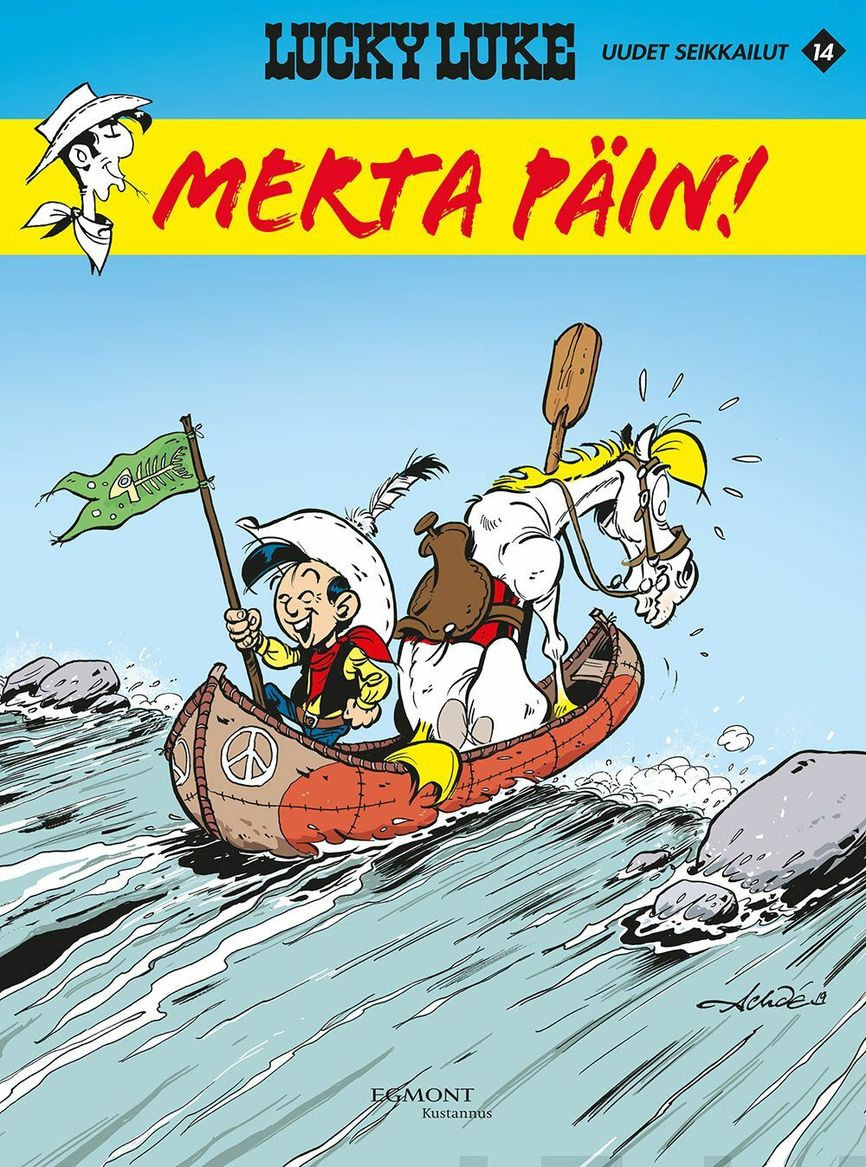 Lucky Luke uudet seikkailut 14 - Merta päin