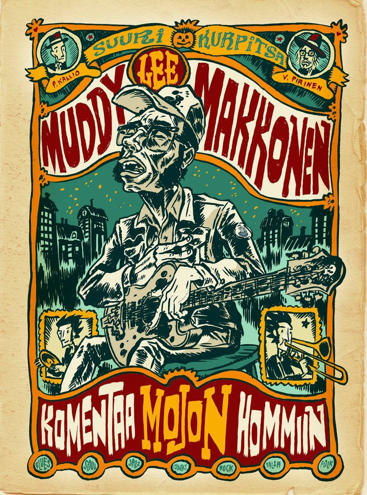 Muddy Lee Makkonen komentaa mojon hommiin