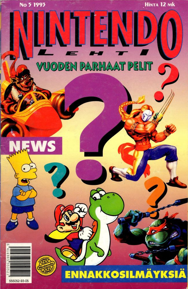 Nintendo-lehti 5/1993 (K)