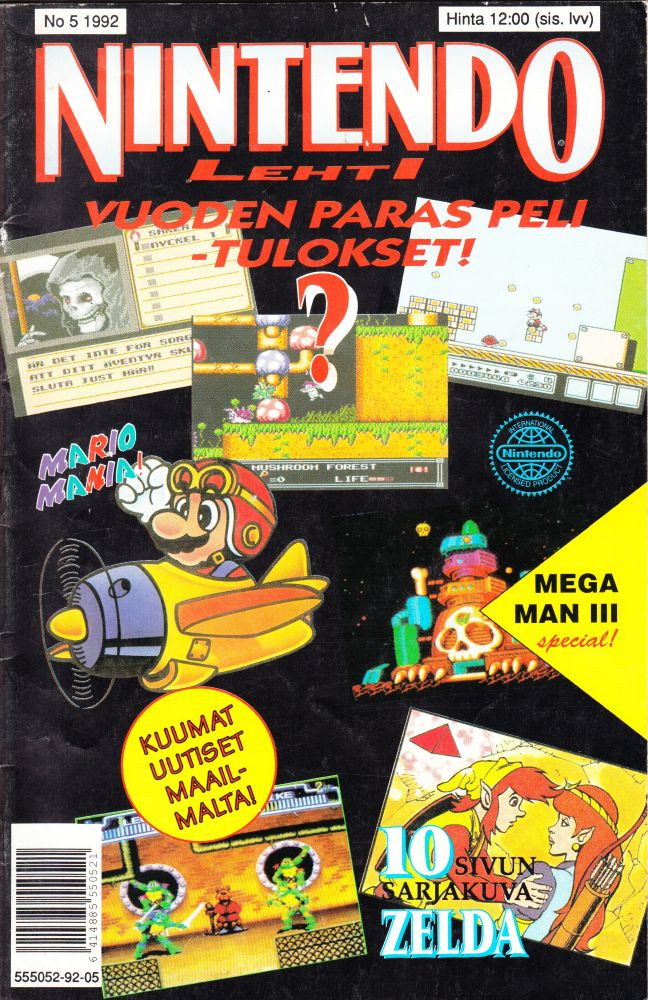 Nintendo-lehti 5/1992 (K)