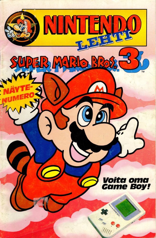 Nintendo-lehti NÄYTENUMERO (K)
