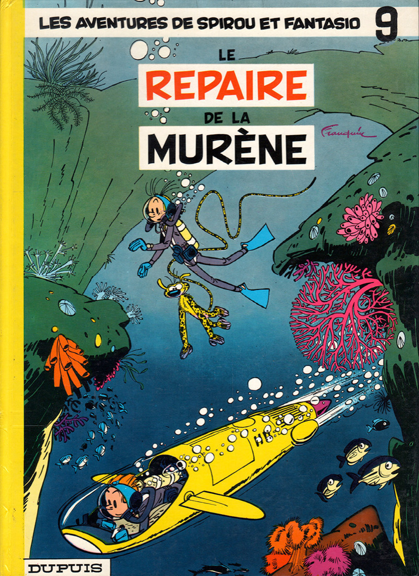 Spirou et Fantasio 9 - Le repaire de la murène (K)