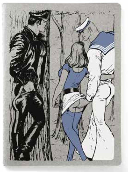 Tom Of Finland A5 Vihko Kolmiodraamaa