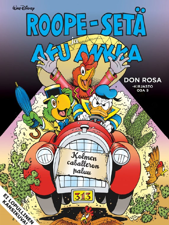 Don Rosa -kirjasto osa 9: Roope-setä ja Aku Ankka - Kolmen caballeron paluu