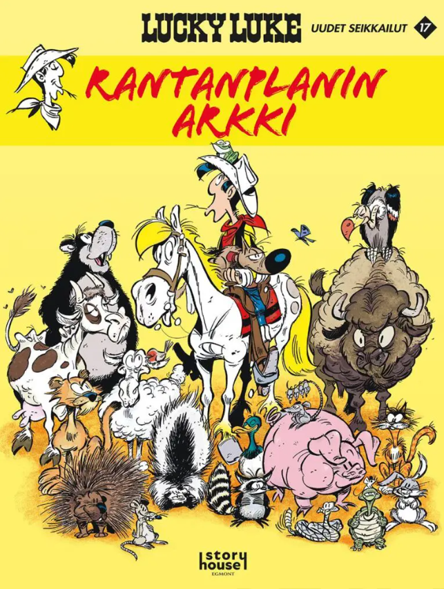 Lucky Luke uudet seikkailut 17 - Rantanplanin arkki