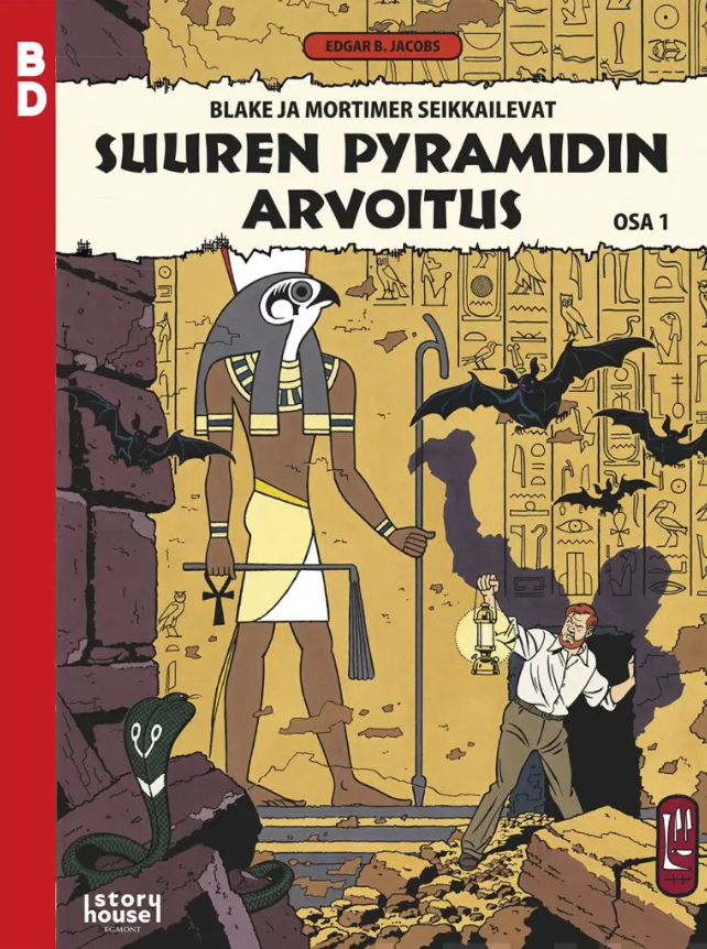 Blake Ja Mortimer Suuren Pyramidin Arvoitus Osa 1