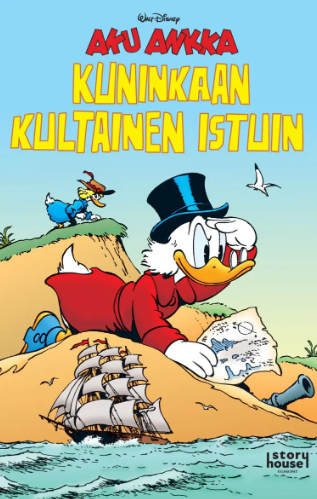 Aku Ankka - Kuninkaan kultainen istuin (ENNAKKOTILAUS)