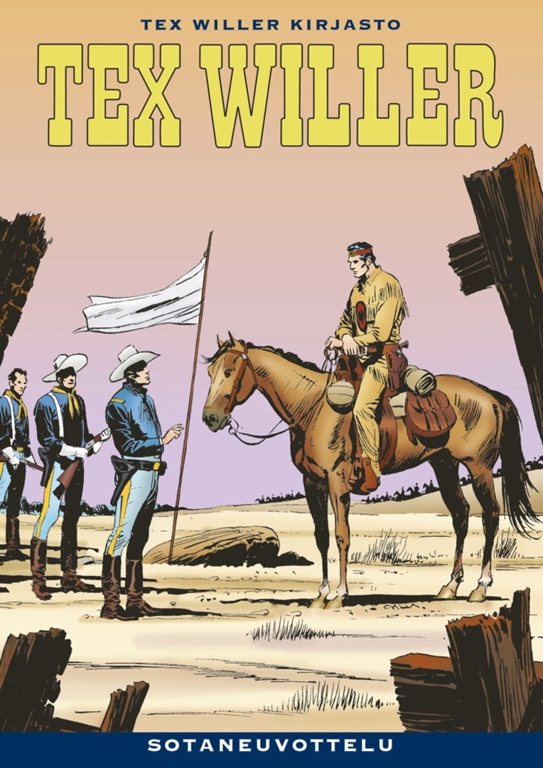 Tex Willer Kirjasto 43 - Sotaneuvottelu