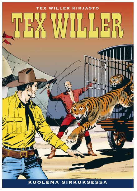 Tex Willer Kirjasto 32 - Kuolema sirkuksessa