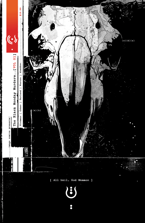 The Black Monday Murders 1 - All Hail God Mammon