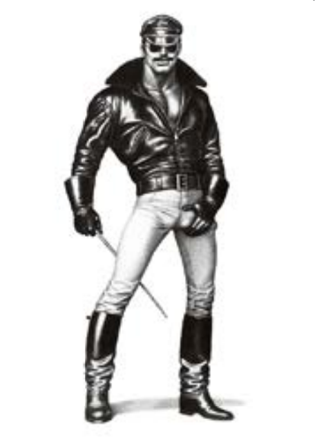 Tom Of Finland Nahkatakkimies Postikortti