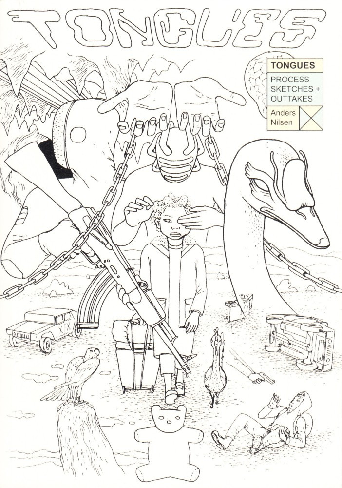 Tongues Process Sketches + Outtakes
