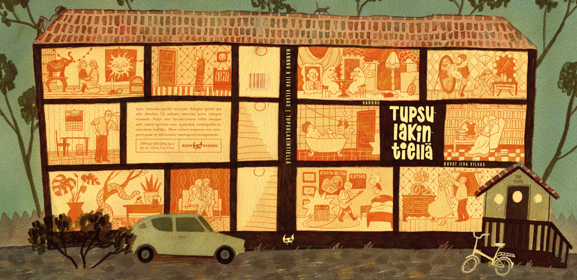 Tupsulakintiellä-LP (ENNAKKOTILAUS)