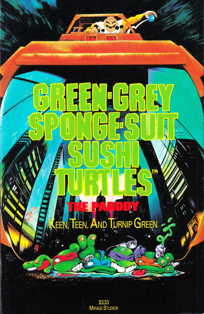 Green-Grey Sponge-Suit Sushi Turtles (K)